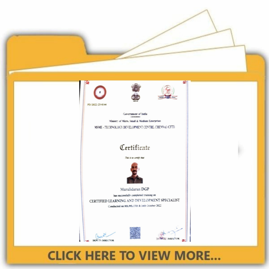 OUR CERTIFICATES